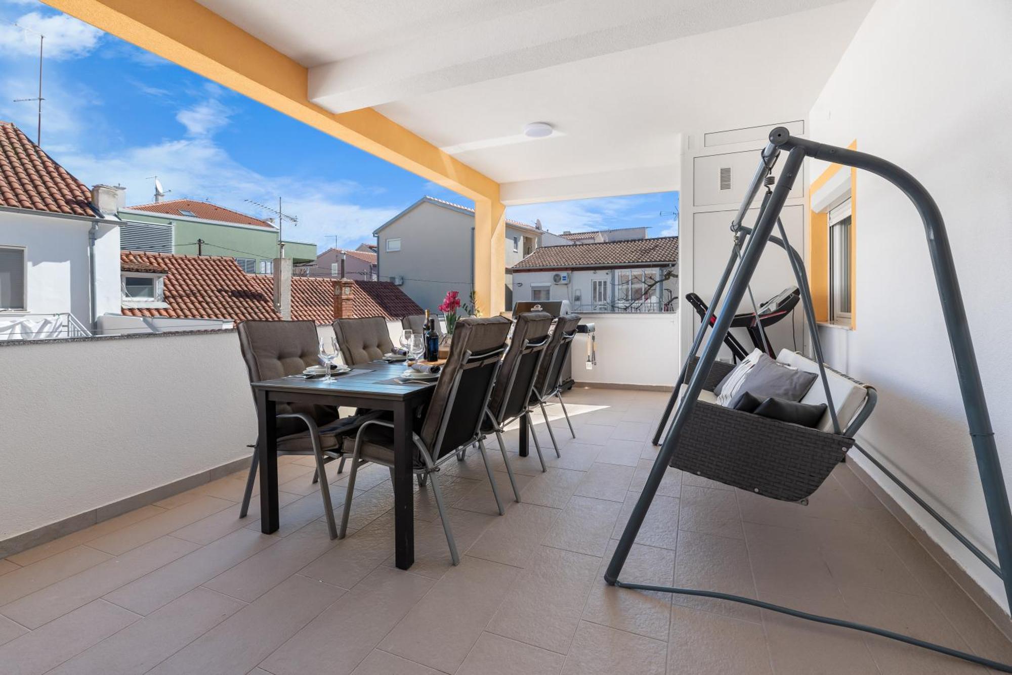 Apartman Zara Biograd Na Moru Exteriér fotografie