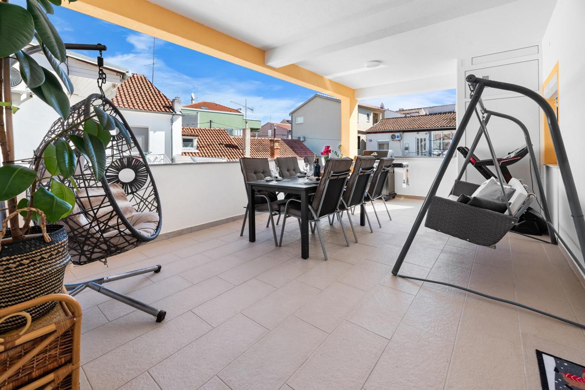 Apartman Zara Biograd Na Moru Exteriér fotografie